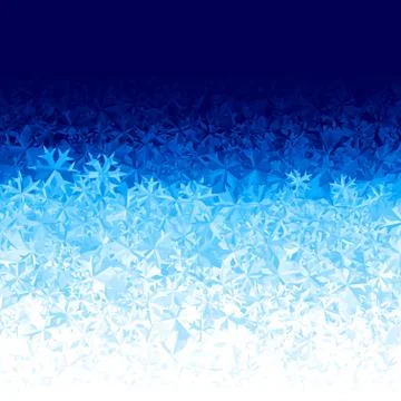 Vector blue ice background Stock Illustration