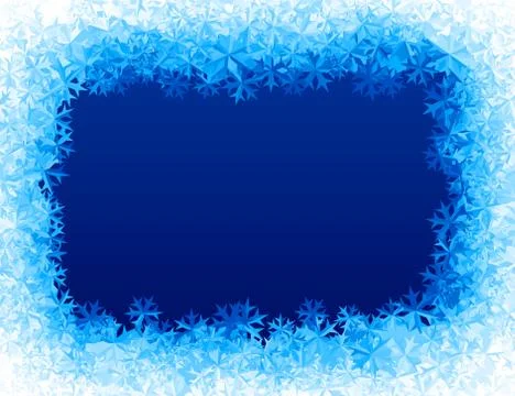 Vector blue ice background 스톡 일러스트
