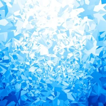 Vector blue ice background Stock Illustration