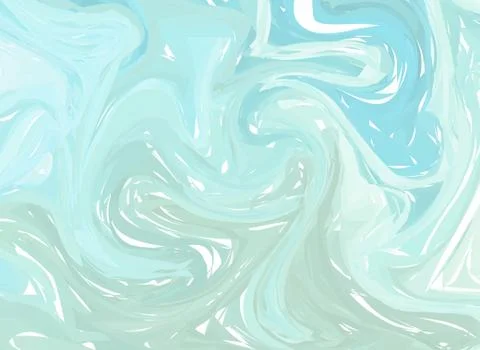 Vector Blue marble abstract background. Liquid marble pattern. Trendy templat 库存插图