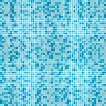 Vector Blue mosaic background texture Stock Illustration