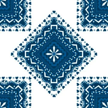 Vector blue pattern イラスト素材