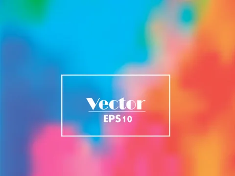 Vector blue-pink-orange gradient abstract background Stock Illustration