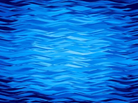 Vector blue wave background Stock-Illustration
