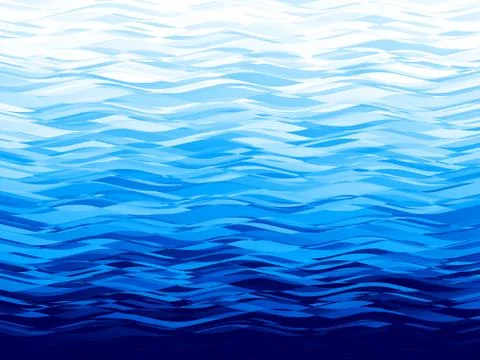Vector blue wave background Stock-Illustration