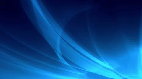 Vector blue waves with light showing through. Video stock 61125398
