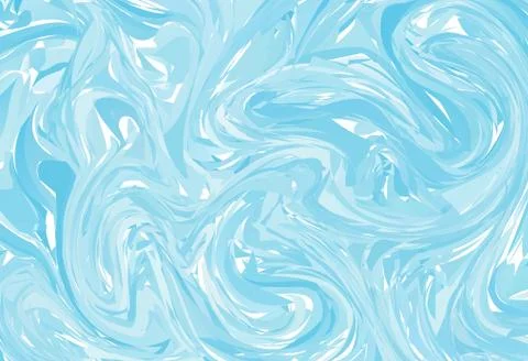 Vector Blue White marble abstract background. Liquid marble pattern. Trendy t Illustrazione stock