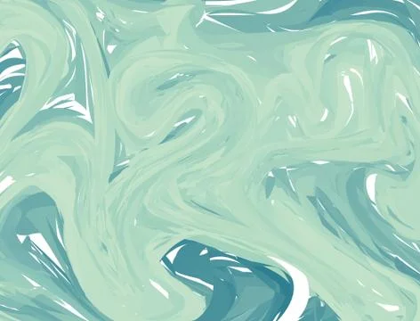 Vector Blue White marble abstract background. Liquid marble pattern. Trendy t 스톡 일러스트