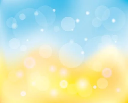 Vector blue-yellow background. Stock Illustration