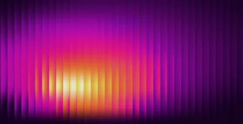 Vector Blurred gradient background. Ribbed glass texture. Stock Illustration