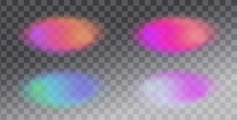 Vector Blurred gradient background. Ribbed glass texture. イラスト素材