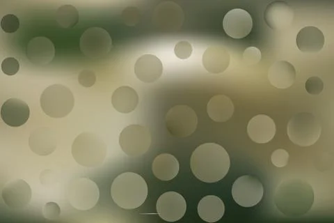 Vector blurred gradient colored background with abstract colorful bubbles Stock Illustration