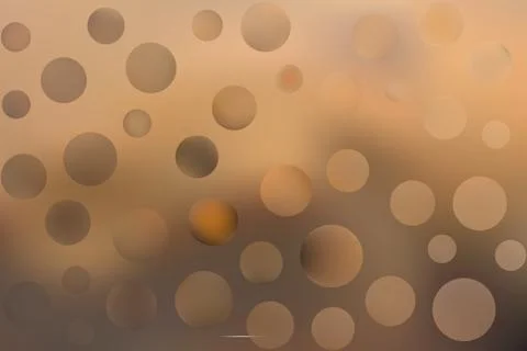 Vector blurred gradient colored background with abstract colorful bubbles Stock Illustration