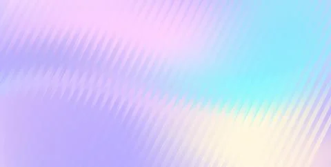 Vector Blurred holographic gradient background. Ribbed glass texture. Stock Illustration