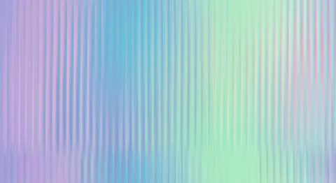 Vector Blurred holographic gradient background. Ribbed glass texture. Illustrazione stock