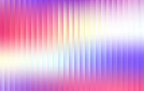Vector Blurred holographic gradient background. Ribbed glass texture. Stock Illustration