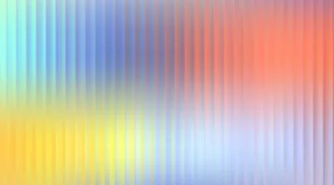 Vector Blurred holographic gradient background. Ribbed glass texture. Stock Illustration