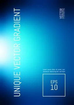 Vector blurred mesh gradient background trend colors Stock Illustration