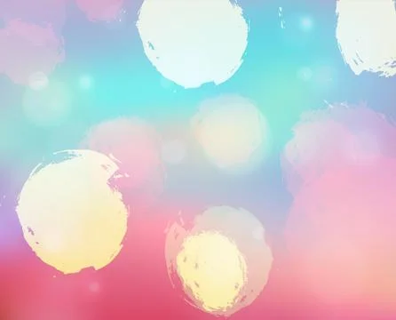 Vector blurry bokeh background Stock Illustration