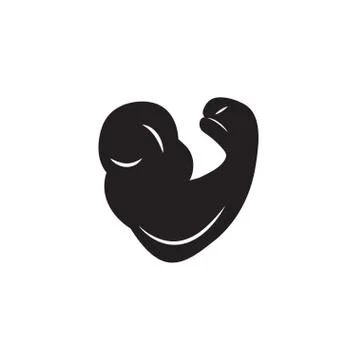 Vector bodybuilder bicep Stock Illustration