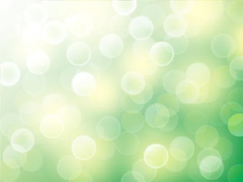 Vector bokeh abstract background on nature scene. Stock Illustration