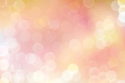 Vector bokeh abstract background with pink tone. Stock Illustration