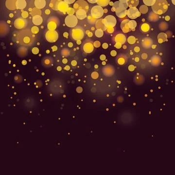 Vector bokeh Festive background Stock Illustration