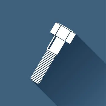 Vector bolt icon Stock Illustration