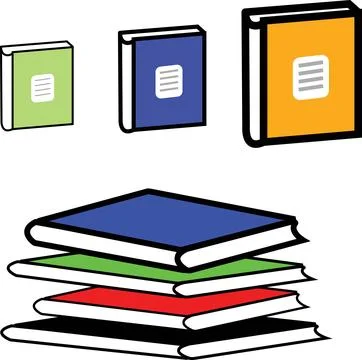 Vector book icon on a white background. eps 10 book icon. イラスト素材