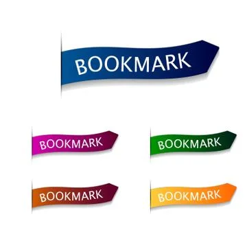 Vector bookmark Stock Illustration