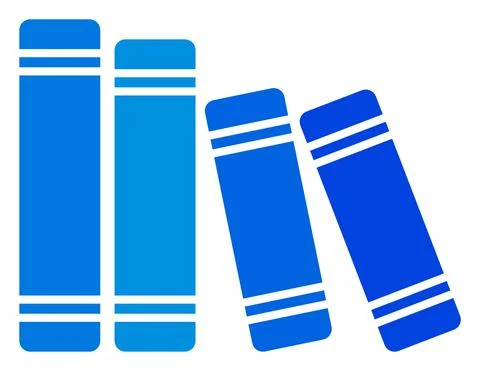 Vector Books Flat Icon Symbol 스톡 일러스트
