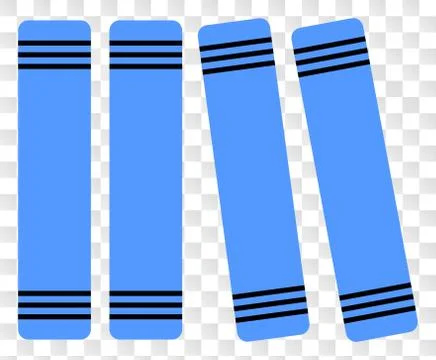 Vector Books Icon on Chess Transparent Background Illustrazione stock
