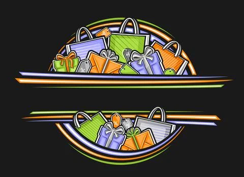 Vector border for Black Friday Stock Illustration