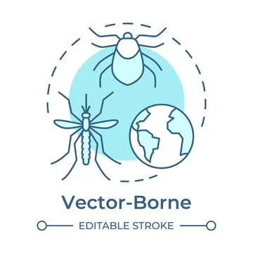 Vector borne soft blue concept icon Illustrazione stock