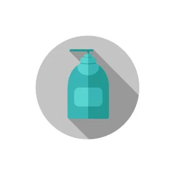 Vector bottle of soap disinfection Stock Illustration