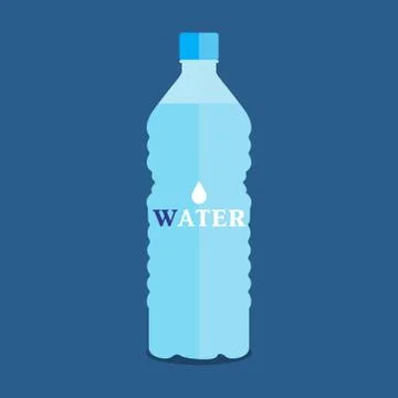 Vector bottle of water Stock Illustration