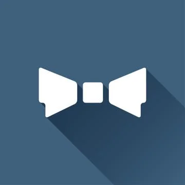 Vector bow-tie icon Stock Illustration