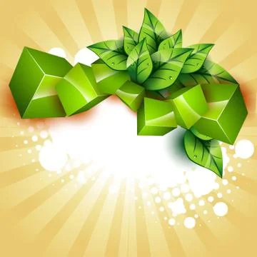 Vector box art Stock Illustration