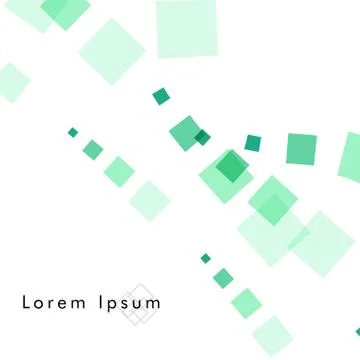 Vector box backgrounds with pastel colors green Stock Illustration
