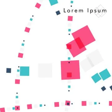 Vector box backgrounds with pastel colors , Abstract background vector can be Illustrazione stock