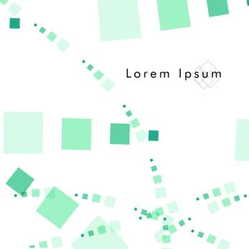 Vector box backgrounds with pastel colors green Stock Illustration