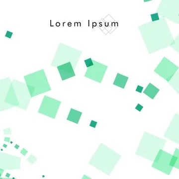 Vector box backgrounds with pastel colors green Stock Illustration