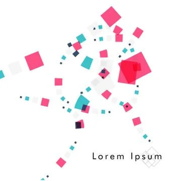 Vector box backgrounds with pastel colors , Abstract background vector can be 스톡 일러스트