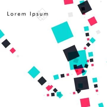 Vector box backgrounds with pastel colors , Abstract background vector can be イラスト素材