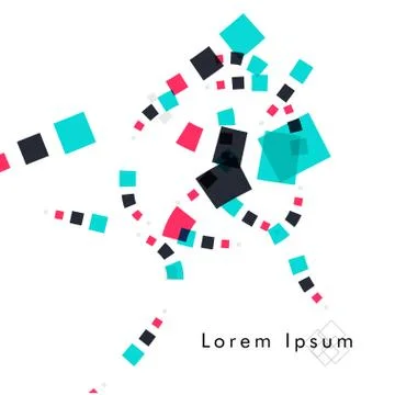 Vector box backgrounds with pastel colors , Abstract background vector can be 스톡 일러스트