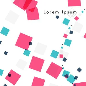 Vector box backgrounds with pastel colors , Abstract background vector can be Stock Illustration