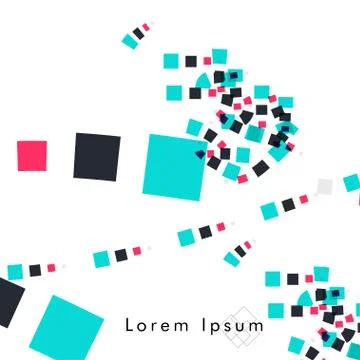 Vector box backgrounds with pastel colors , Abstract background vector can be Stock Illustration