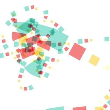 Vector box backgrounds with pastel colors , Abstract background vector can be イラスト素材