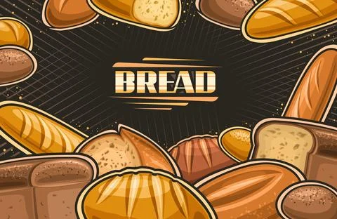 Vector Bread layout イラスト素材