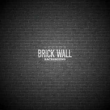 Vector brick wall background. Texture pattern illustraton for your design. 스톡 일러스트